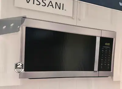 Free over the range microwave., View more