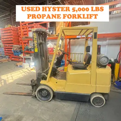 USED Hyster Forklift 5000 Lbs Capacity, View more