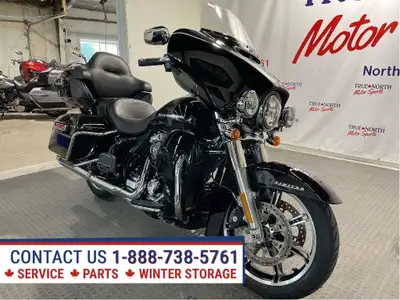 ONLY 4,180 MILES on this Ultra Limited at True North Motor Sports! Twin cooled 114 Milwaukee Eight V...