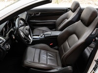 2017 Mercedes Benz E-400 Cabriolet AMG Sport White Exterior on Dark Brown Interior comes with Naviga... (image 8)