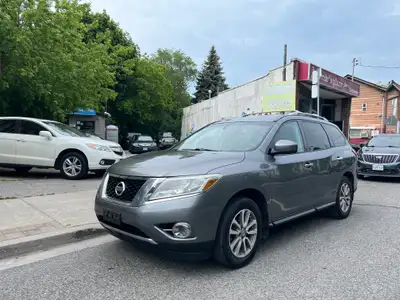 2015 NISSAN PATHFINDER S 4X4 JUST ARRIVED, AUTO, 5DR. 3.5L. AUTO, 4X4, GREY EXT, PWR STEERING, PWR B...