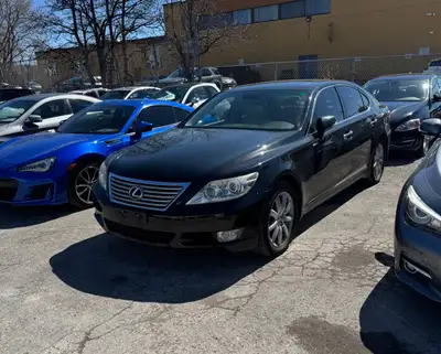 2011 Lexus LS 460 - Well Maintained - Clean Title - Black on Beige Leather Interior - Loaded with Na...