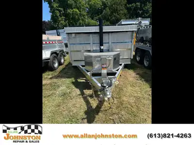 Welcome to Allan Johnston Repair & Sales 6x10 5 ton dump trailer Standard Features Crossmembers Ever...
