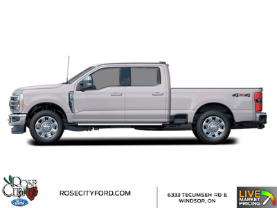 Rose City Ford This Ford Super Duty F-350 SRW has a strong Intercooled Turbo Diesel V-8 6.7 L/406 en...