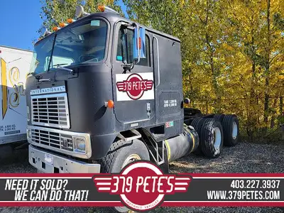 1982 INTERNATIONAL COE - 9670 6X4 , 12FRT 46 REAR , HENDRICKSON RTE380 60in. SUSP , BIG CAM NTC 350...