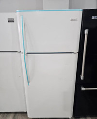 WOW Frigidaire 30" White Top Freezer Bottom Fridge refrigerator