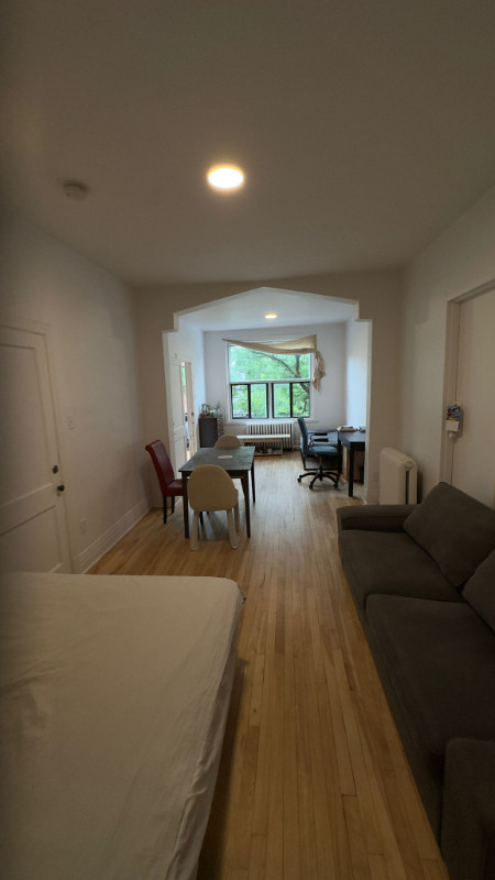 Plateau, 3 furnished rooms in heated apartment,  1 July dans Chambres à louer et colocs  à Ville de Montréal - Image 2