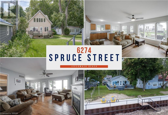 6274 SPRUCE Street Ipperwash, Ontario in Houses for Sale in Sarnia
