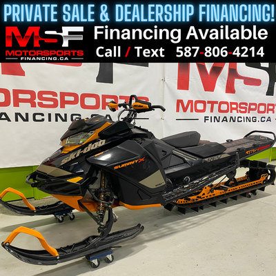 Welcome to Motorsports Financing - Kelowna! 2020 Skidoo Summit Engine: 850