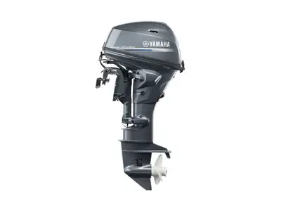 Matte Brown in colour. New Yamaha 25hp. This is a long shaft(20 inch) with electric start, tiller.Co...