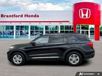 Powerfully efficient with its 2.3L I-4 EcoBoost engine, this 2023 Ford Explorer XLT in sleek Black d... (image 1)