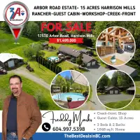 ARBOR ROAD ESTATE 15 Acres, House, Shop, Pool & Cabin