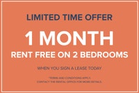 Free Storage Locker Free Early Move-in 1 Month Free Rent On 2 Bedrooms Visitez notre site Web : http... (image 3)