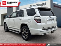 2017 Toyota 4Runner Limited FREE DELIVERY IN WESTERN CANADA, leather, sunroof, bluetooth, loaded Toy... (image 4)