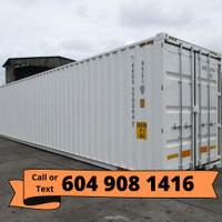 40 foot High Cube Containers
