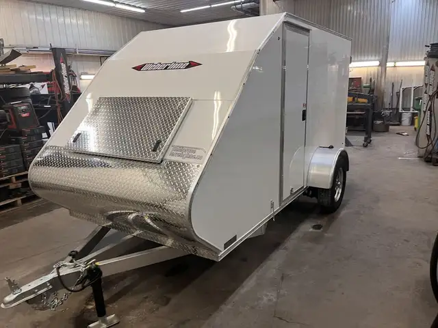 2026 Weberlane Aluminium 66'' x 12' 1 essieu motoneige skidoo mo in Cargo & Utility Trailers in Laval / North Shore - Image 3