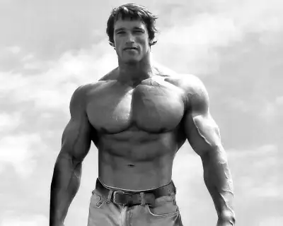 ARNOLD SCHWARZENNEGER - REVUES / PHOTOS RARES - AUBAINE, View more
