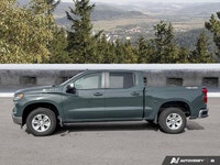 Dominate any task with the robust 2025 Chevrolet Silverado 1500 LT, a Cypress Grey Crew Cab Pickup e... (image 1)