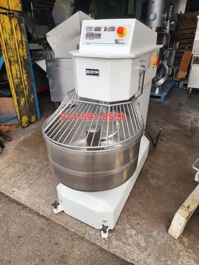 DOYON 118 quart SPIRAL DOUGH MIXER 40KG PETRIN MELANGEUR SPIRAL, View more