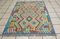 Persian Afghan Handmade Rug, Wool Carpet IKEA  | Free Shipping