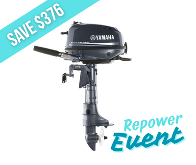 Yamaha Marine Portable F4LMHA / 4HP Save $376 F- Four-Stroke L- 20in. shaft length M- Manuel start o...