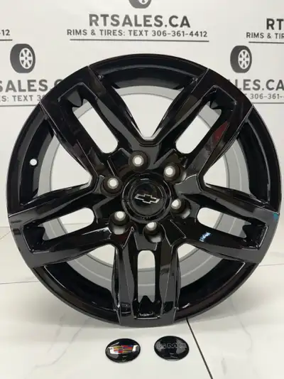 Set of four new GM Trailboss Replica rims 18 inch FIts Chevy Chevrolet Gm GMC 1500 Silverado Sierra...