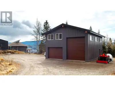 * PREC - Personal Real Estate Corporation. House & Shop on 5.63 acre View lot in Houston, BC! This 3...