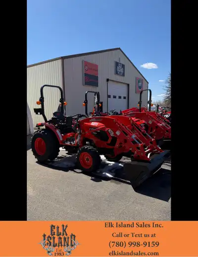 NEW KIOTI CK3520SE HST 35HP TRACTOR WITH LOADER & 66" QUICK ATTACH BUCKET SE models offer additional...