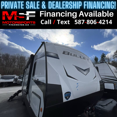 Welcome to Motorsports Financing - Kelowna! 2021 Keystone Bullet Engine: 850