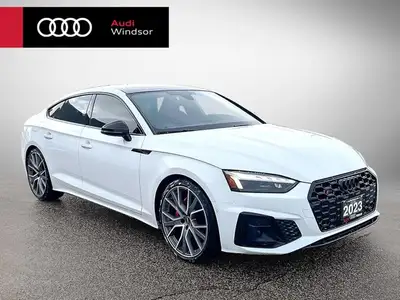 This Audi S5 Sportback boasts a Intercooled Turbo Premium Unleaded V-6 3.0 L/183 engine powering thi...