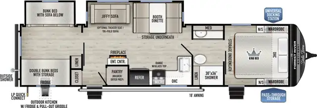 2026 Forest River EAST TO WEST DELLA TERRA 312BH in Travel Trailers & Campers in Regina - Image 11