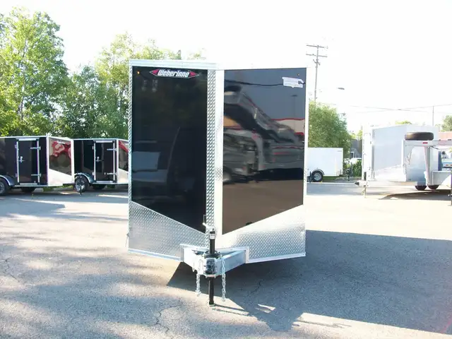 2025 Weberlane galvanise cargo 7' x 14' v-nose 2 essieux rampe 7 in Cargo & Utility Trailers in Laval / North Shore - Image 3