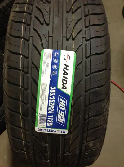 SIZE:305/35R24 ALL SEASON BRAND:HAIDA ADDRESS:2520 CENTRE AVE NE CALGARY PH:4037024491 INSTALLATOIN...