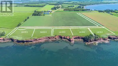 Looking for a piece of PEI paradise? Beautiful waterfront lot(s) available on Piper Drive in the pic...