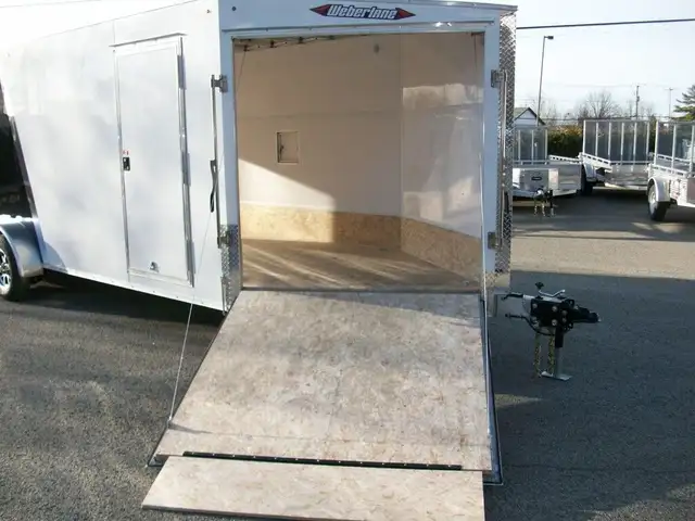 2026 Weberlane Aluminium 7' x 25' 2 essieux 2 rampes skidoo moto in Cargo & Utility Trailers in Laval / North Shore - Image 11