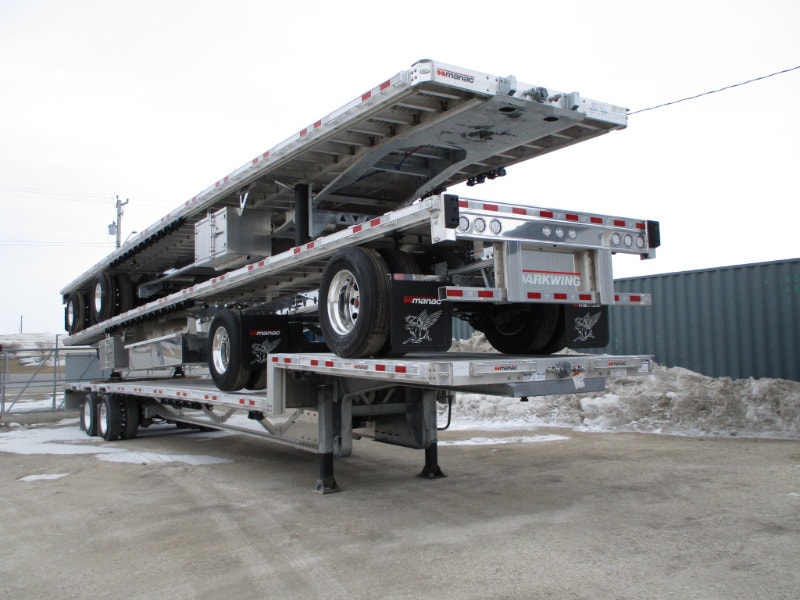 2024 Manac 53' Tandem "Darkwing" All Aluminum Step Deck Heavy Trucks Winnipeg Kijiji