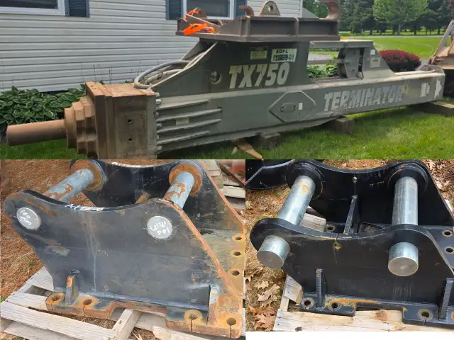 TERMINATOR TX750 75,000 ft-lb  QUARRY-DEMOLITION HAMMER/BREAKER in Heavy Equipment in City of Halifax - Image 6