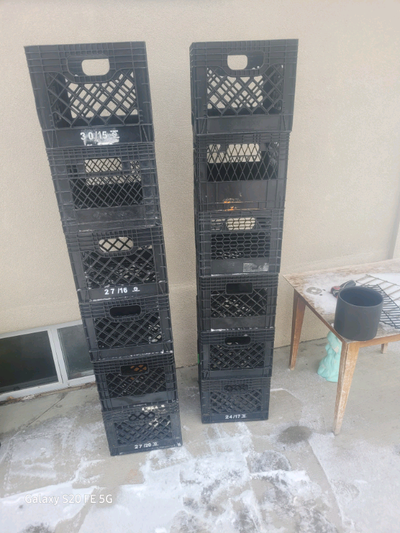 Plastic Milk Crates, View more