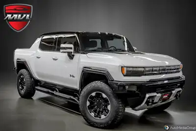 FACTORY OPTIONS BELOW 2023 HUMMER EV EDITION 1 3X Interstellar White Exterior Jet Black / Light Grey...