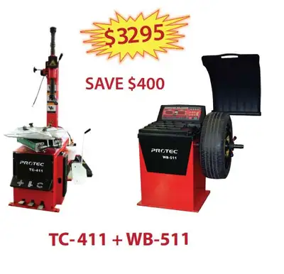 TIRE CHANGER & WHEEL BALANCER COMBO SPECIAL STARTS FROM $3395 CALL US NOW AT 844-776-8329 / 905-569-...