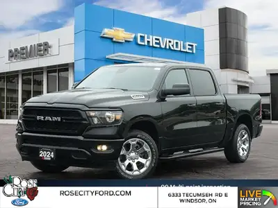 2024 RAM 1500 Tradesman | HEMI V8 | Sport Appearance | Loaded with Value The 2024 RAM 1500 Tradesman...