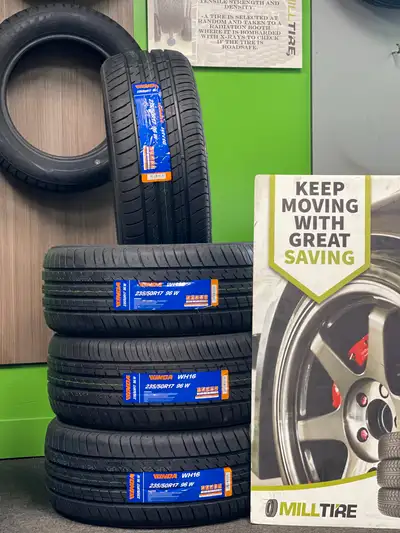 BRAND NEW TIRES FOR SALE BEST PRICES IN LETHBRIDGE! Store name: Milltire Ltd Store Address: 3121 12T...