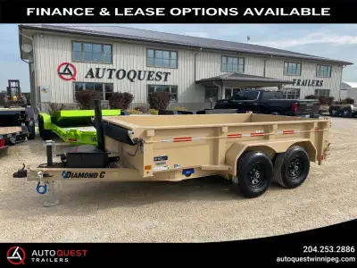 This trailer is located in Winnipeg, MB. We deliver! Brand New, Factory Direct 2025 Diamond C MDT 77...