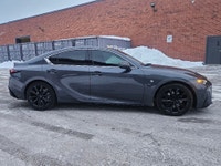 2024 LEXUS IS 300 F-SPORT 2 ONLY 11,000KM AWD / RED LEATHER INTERIOR / NAVIGATION / SUMMER WINTER RI... (image 6)