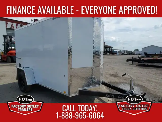 2026 Formula Trailers 5x10ft Enclosed Cargo in Cargo & Utility Trailers in Edmonton - Image 2