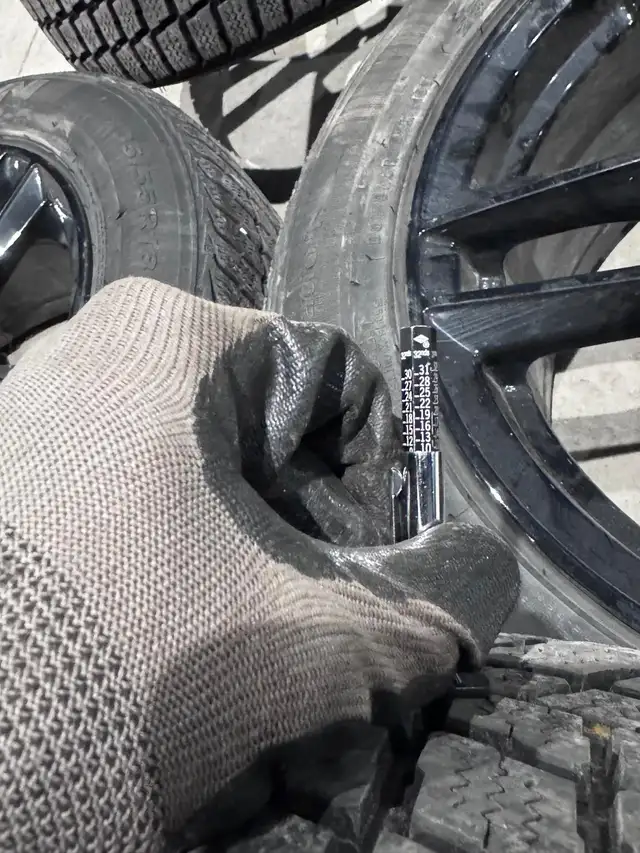 235/55/18 Audi Q5 Q3 Nexen winters snow tires 5x112 in Tires & Rims in City of Toronto - Image 3