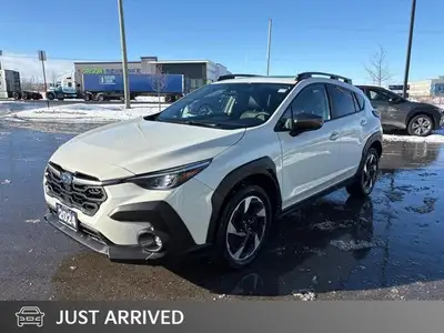 Recent Arrival! White 2024 Subaru Crosstrek Limited AWD Lineartronic CVT H4 NAVIGATION, APPLE CAR PL...