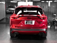 The 2023 INFINITI QX50 Sport is the boldest expression of the QX50 lineup, trading traditional chrom... (image 7)