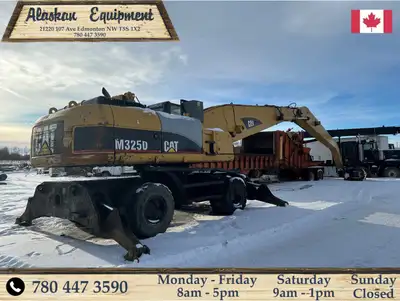 A/C, Heat, Hydraulic Cab riser, Cab Screens, 15ft Stick, 12.00-20 tires, Grapple Powered By TurnkeyW...