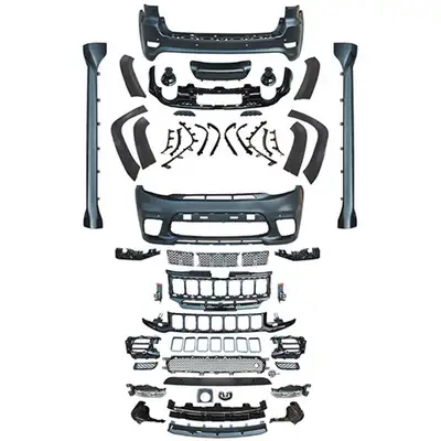 Upgrade your Jeep Grand Cherokee 2014-2021 to SRT Style Look FITMENT: Jeep Grand Cherokee 2014-2021...
